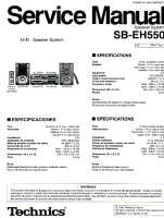 Technics - SBEH-550 - Service manual 